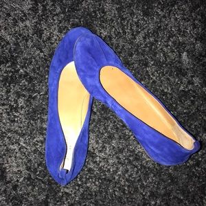 Royal Blue J.Crew flats